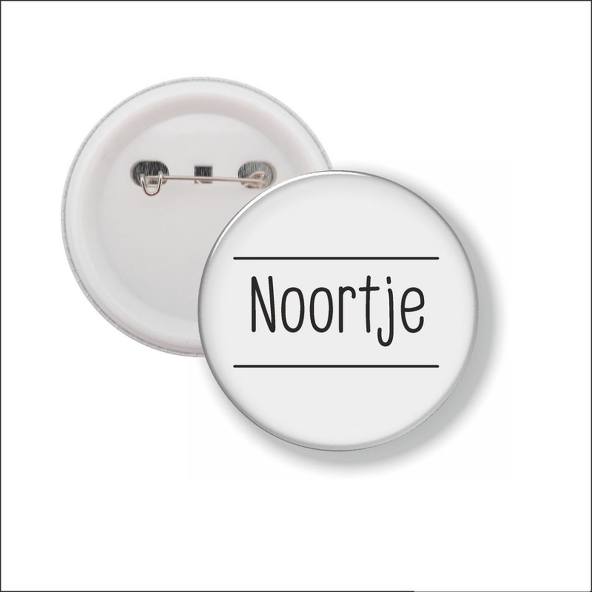 Button Met Speld 58 MM - Noortje