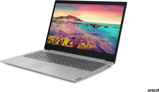 Lenovo IdeaPad S145-15API AMD Ryzen™ 3 3200U Laptop 39,6 cm (15.6") Full HD 8 GB DDR4-SDRAM 256 GB SSD Wi-Fi 5 (802.11ac) Grijs - Lenovo - Hoofdafbeelding