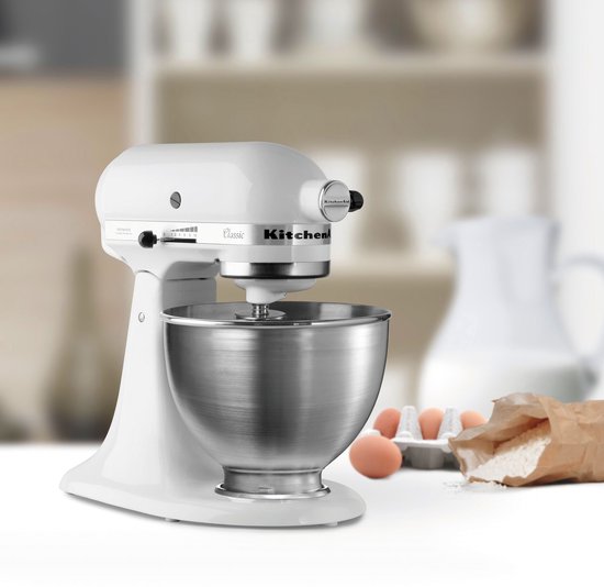 KitchenAid 5K45SSEWH - Wit - 4,28L - Horeca & Professioneel van KitchenAid — afbeelding 2