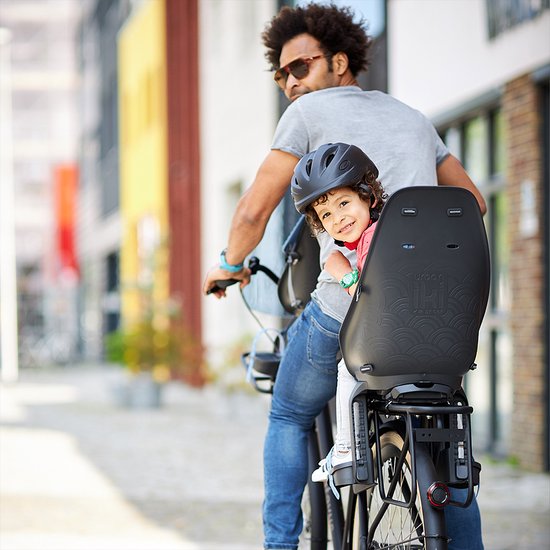 Urban Iki Rear Fietsstoeltje Achter - Bincho Black/Kurumi Brown