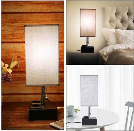 Marrakesh Tuza Set van 2 tafellampen, bedlampjes, 25 cm groot, oosterse decoratieve lamp in de woonkamer, slaapkamer of kinderkamer, moderne