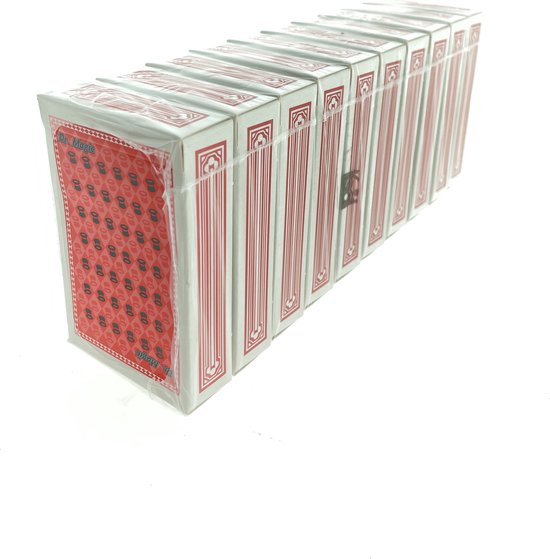 Thumbnail van een extra afbeelding van het spel Speelkaarten 10x 54 kaarten - 2 jokers - Dr. Magic - Pokerkaarten - 10-pack