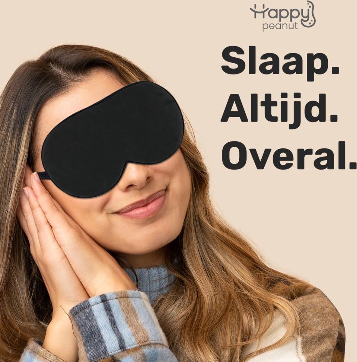 lulir Zijden Slaapmasker Mannen Vrouwen - 100% Moerbeizijde