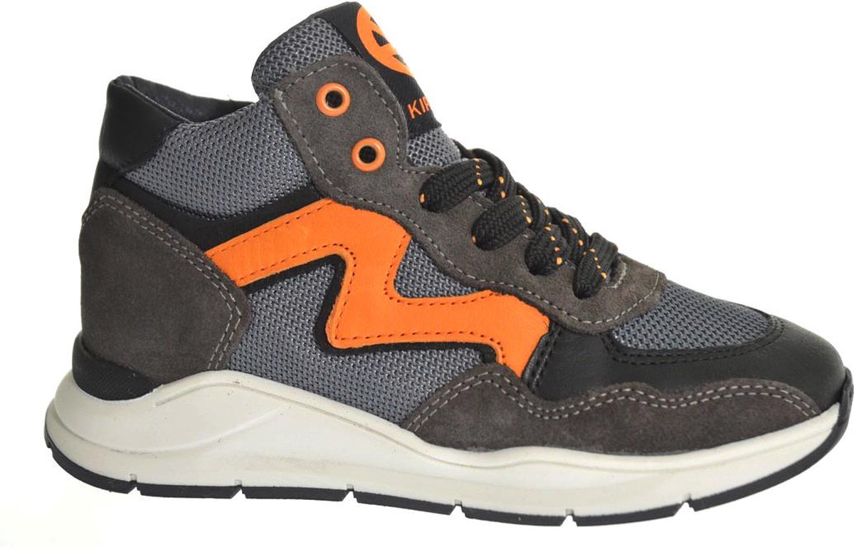 Kipling Fernando Jongens Sneaker - Grijs