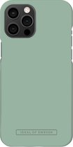 iDeal of Sweden Hoesje Geschikt voor iPhone 12 Pro Max - iDeal of Sweden Seamless Case Backcover - groen