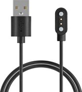 kwmobile USB-oplaadkabel geschikt voor Blackview R3 / R3 Pro kabel - Laadkabel voor smartwatch - in zwart