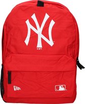 New Era MLB Stadium Pack Neyyan Backpack 60137386, Unisex, Rood, Rugzak, maat: One size