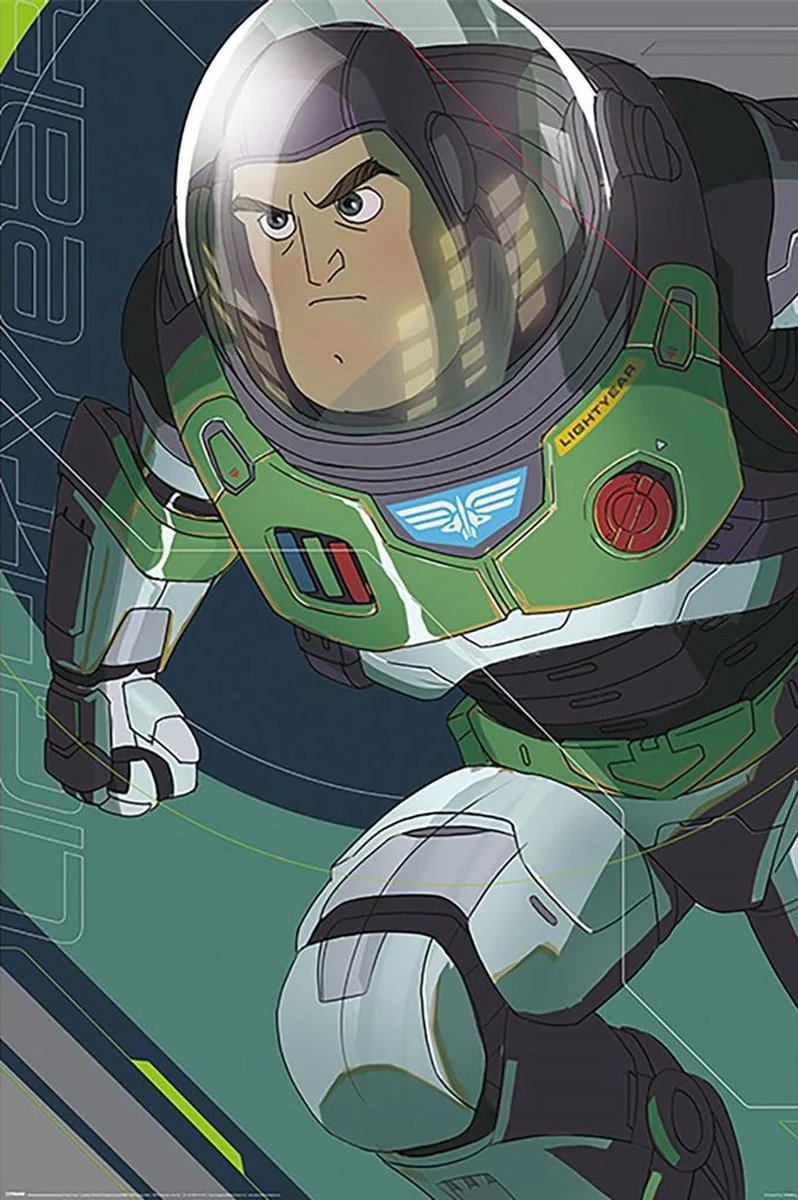 Pyramid Buzz Lightyear Poster 61x91.5cm Multi color