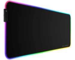 XXL Gaming Muismat 80 x 30 cm met RGB Ledverlichting