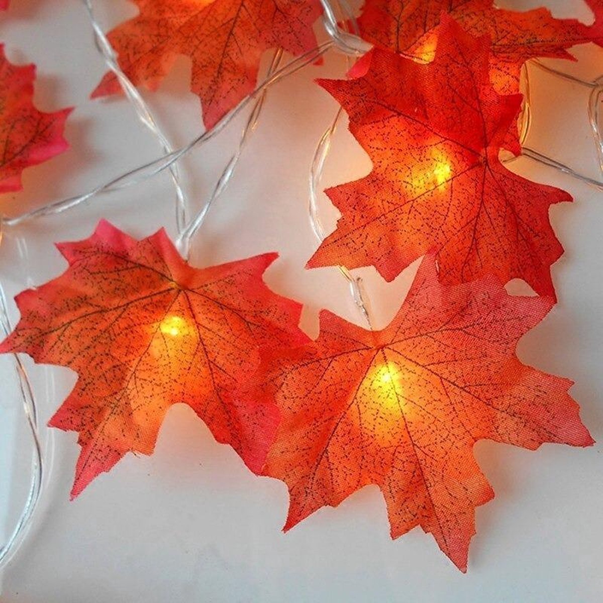 Lights4fun Halloween Herfst Set van 3 Neutrale Steen LED Verlichte Pompoen Decoratie Batterij Werkt