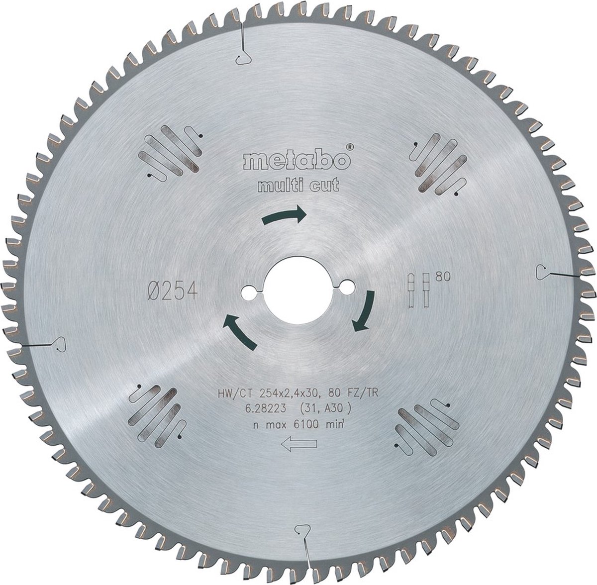 Metabo Toebehoren - Zaagblad Multi Cut - Professional 160 x 20 mm 628073000
