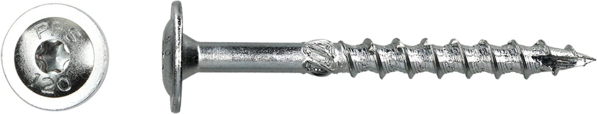 PFS Tellerkopschroef 6X40 Torx 100st