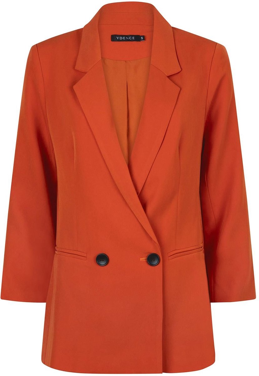 Ydence Blazer Joelle Blazers Dames - Oranje - Maat S