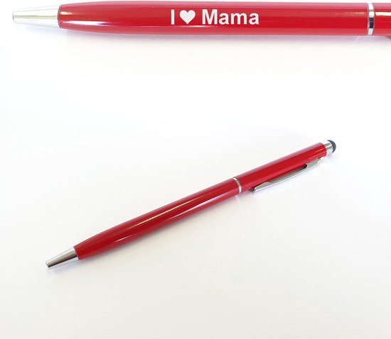 Stylo Avec Gravure - I Love Maman