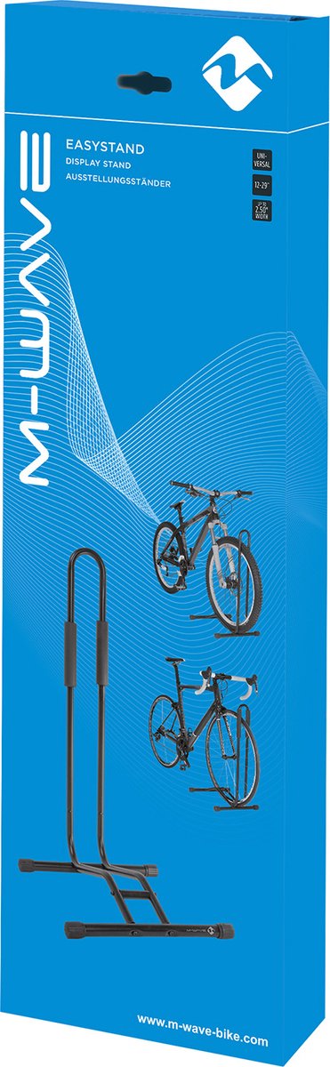 M-Wave Fiets display - Standaard - 12-29 - Gemakkelijk in en uitrollen