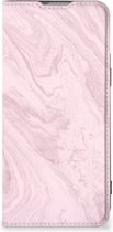 Flip Case OnePlus Nord 2T Smart Cover Marble Pink