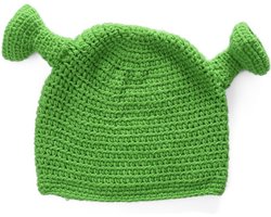 WiseGoods Luxe Muts Met Oortjes Bekend Van Shrek - Winter Beanie - Hoed - Kleding Outdoor - Cap - Balaclava - Mutsen Dames / Heren