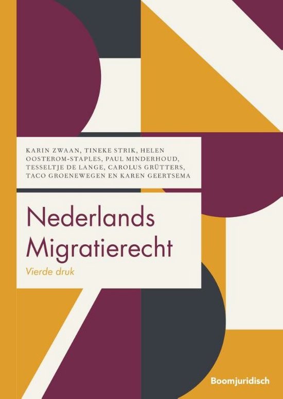 Boom Juridische studieboeken - Nederlands migratierecht