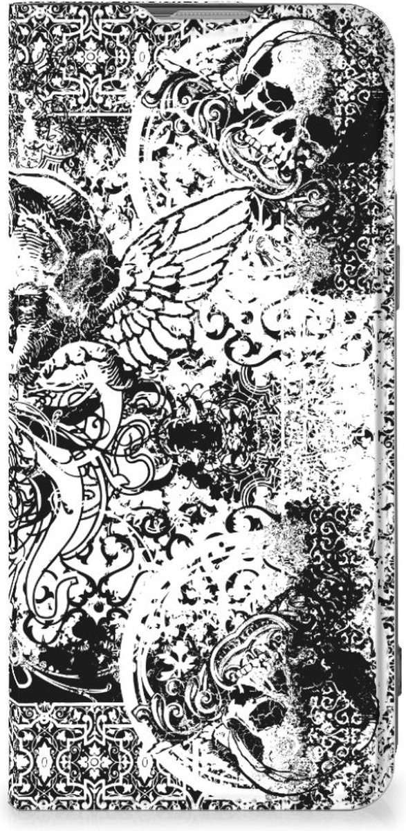 Mobiel BookCase OnePlus Nord 2T Skulls Angel