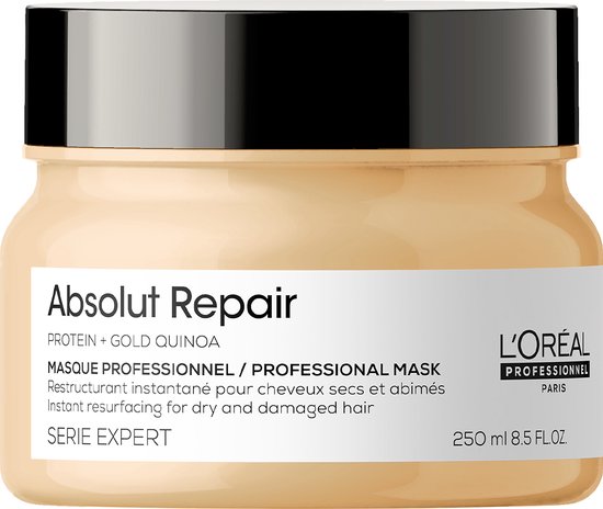 L’Oréal Professionnel Absolut Repair Masque – Répare les cheveux abîmés – Serie Expert – 250 ml