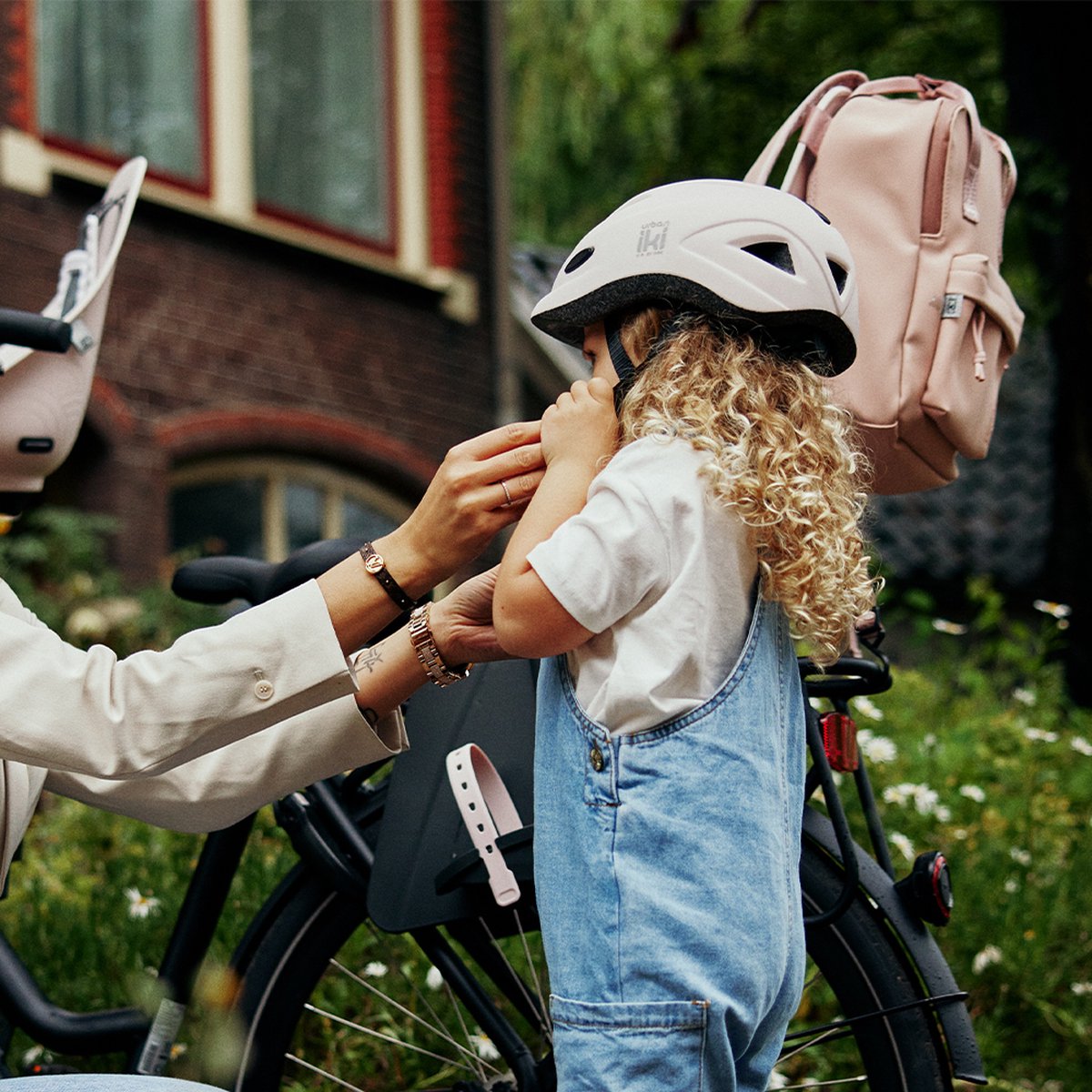 Urban Ik fietshelm - Sakura Pink - Maat XS (44 - 48 cm)