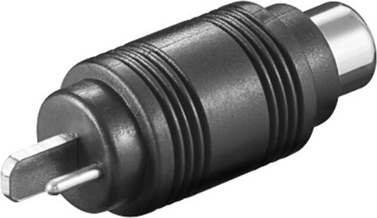Loudspeaker mannelijk - RCA vrouwelijk adapter