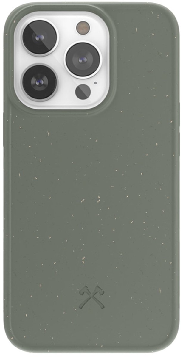 Woodcessories Case - geschikt voor iPhone 14 Pro Max - gemaakt van bio-materialen - Wine Red