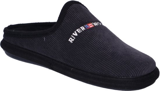 RIVER WOODS HENDRIK 657 Pantoffel zwart maat 40 bol
