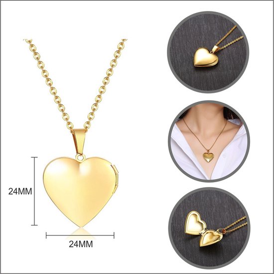 Fotohanger Met Ketting En Gravering - Rond - De Liefste Mama Is Toevallig Wel De Mijne