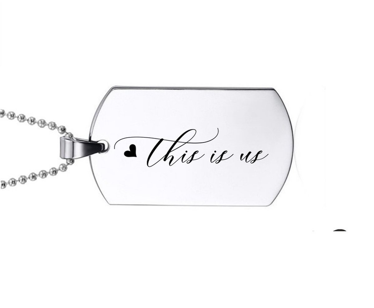 Ketting RVS - This Is Us