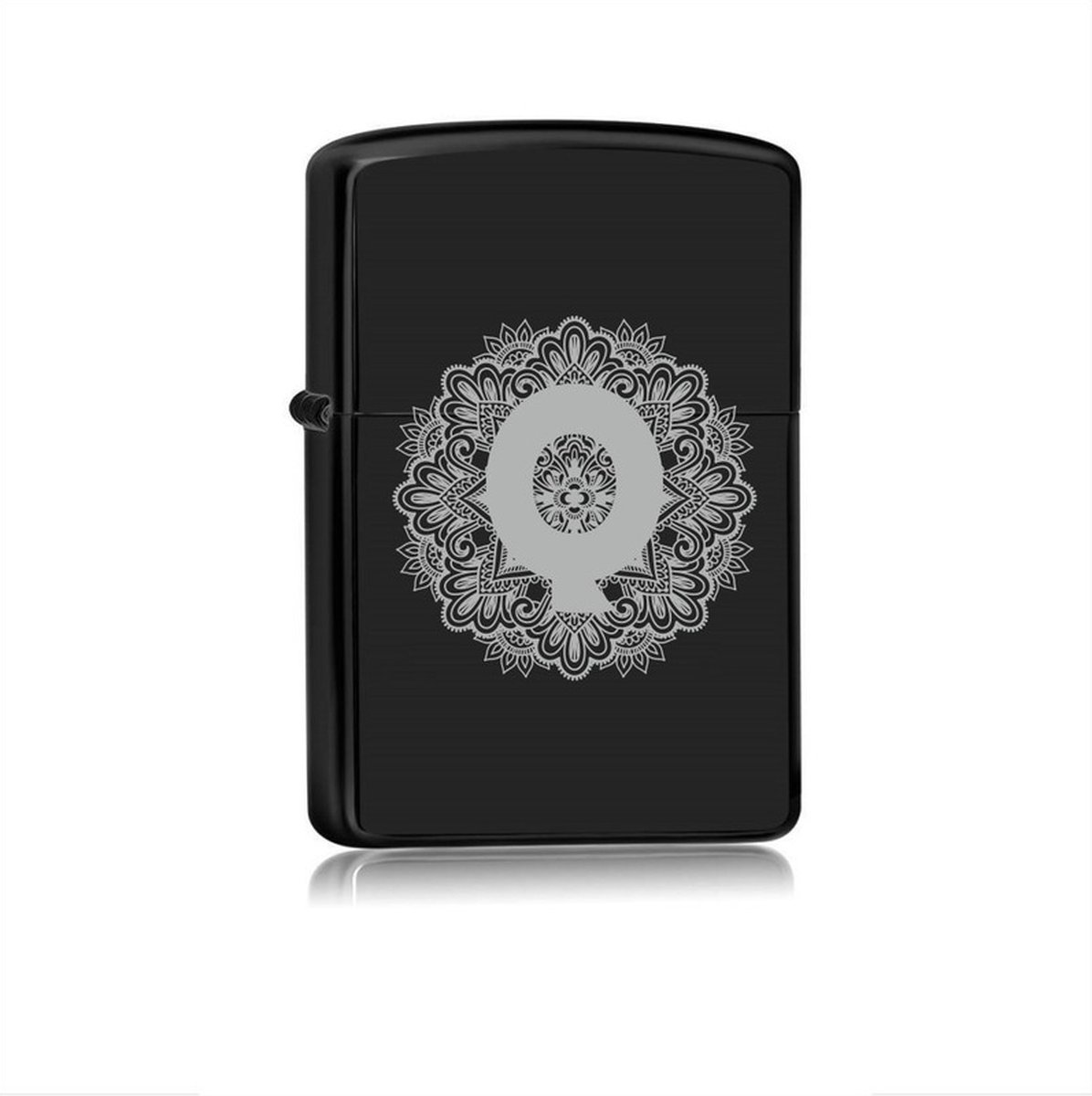 Goedkoopste Aansteker Zwart - Mandala Q