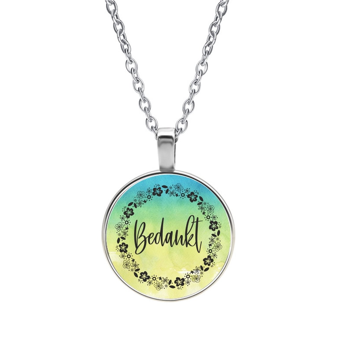 Ketting Glas - Bedankt