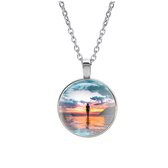 Collier Glas - Lady On Beach