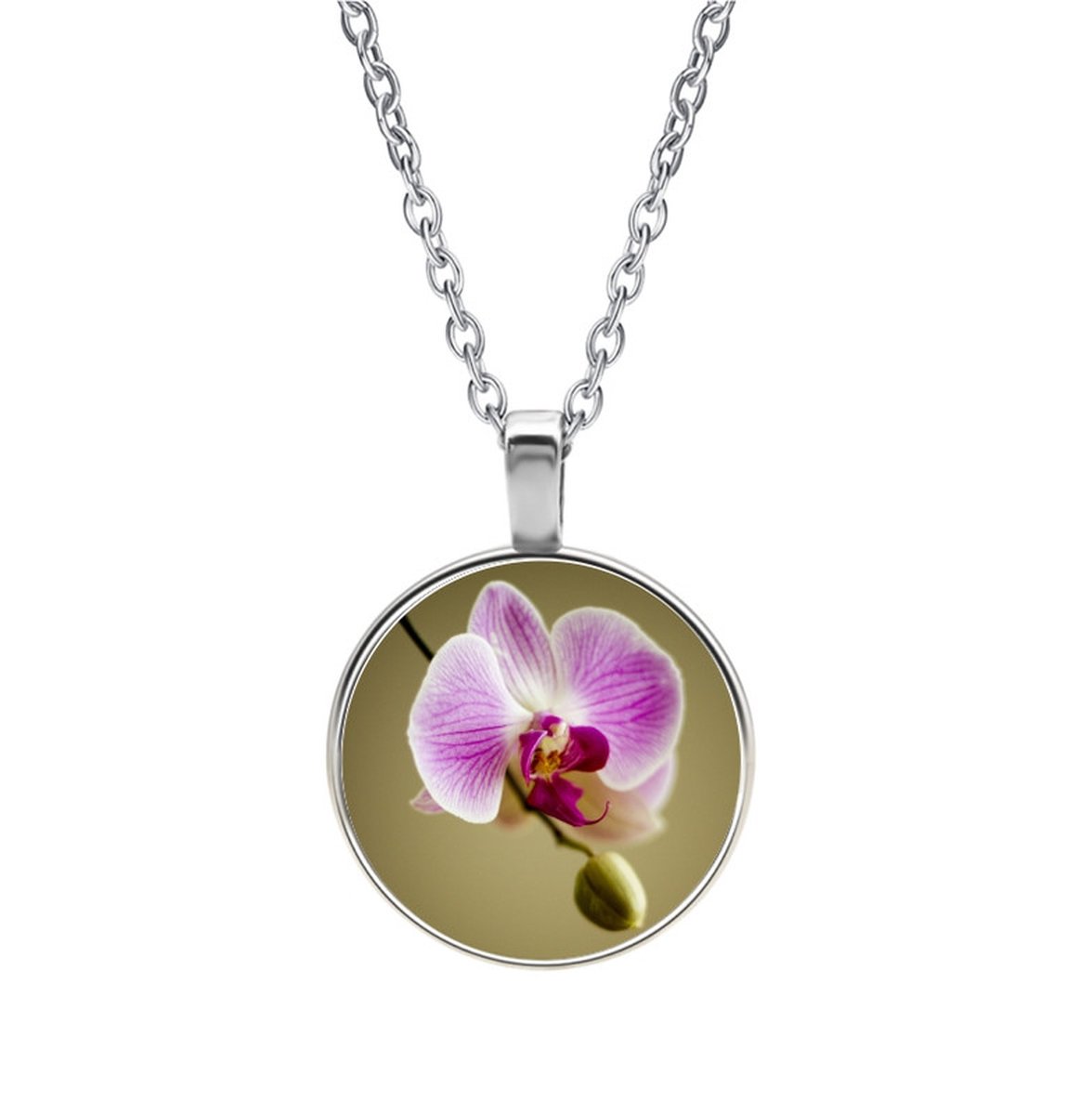Ketting Glas - Bloem