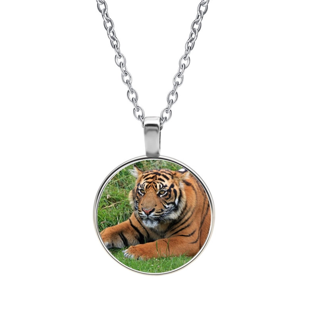Ketting Glas - Tijger