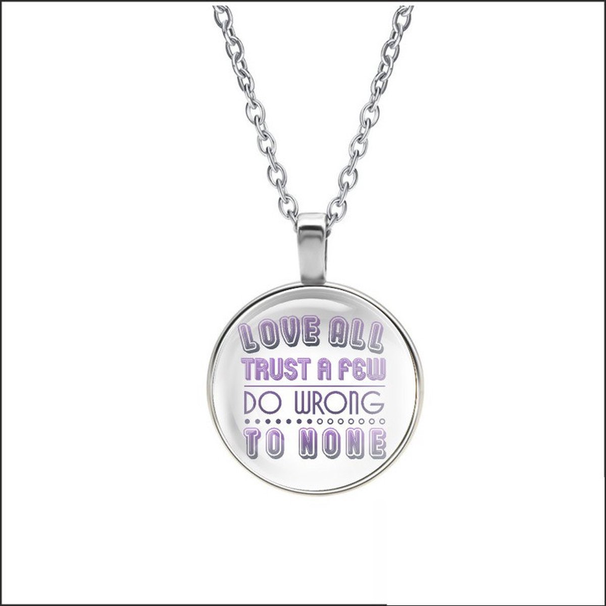 Ketting Glas - Love All