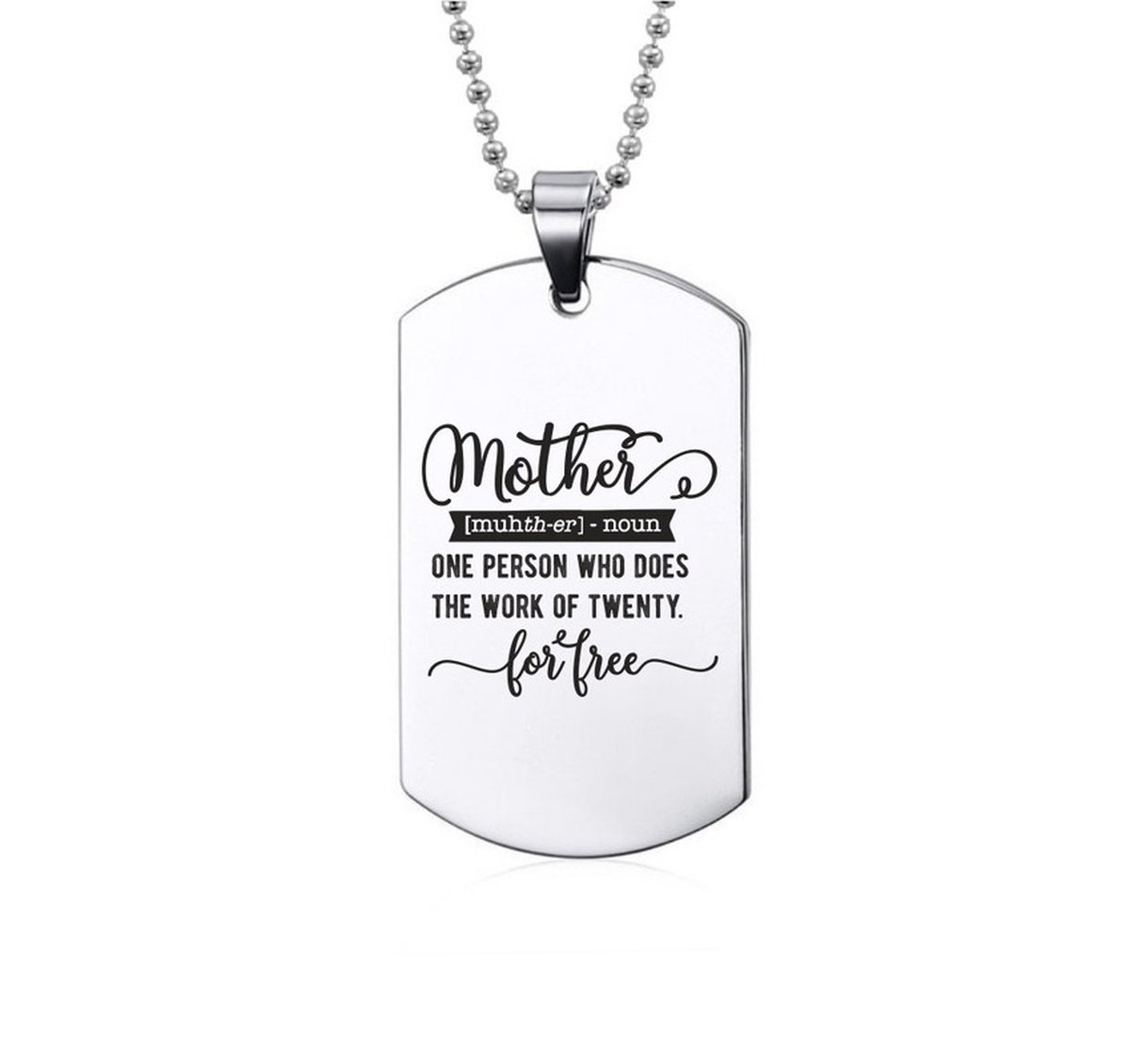 Ketting RVS - Mother