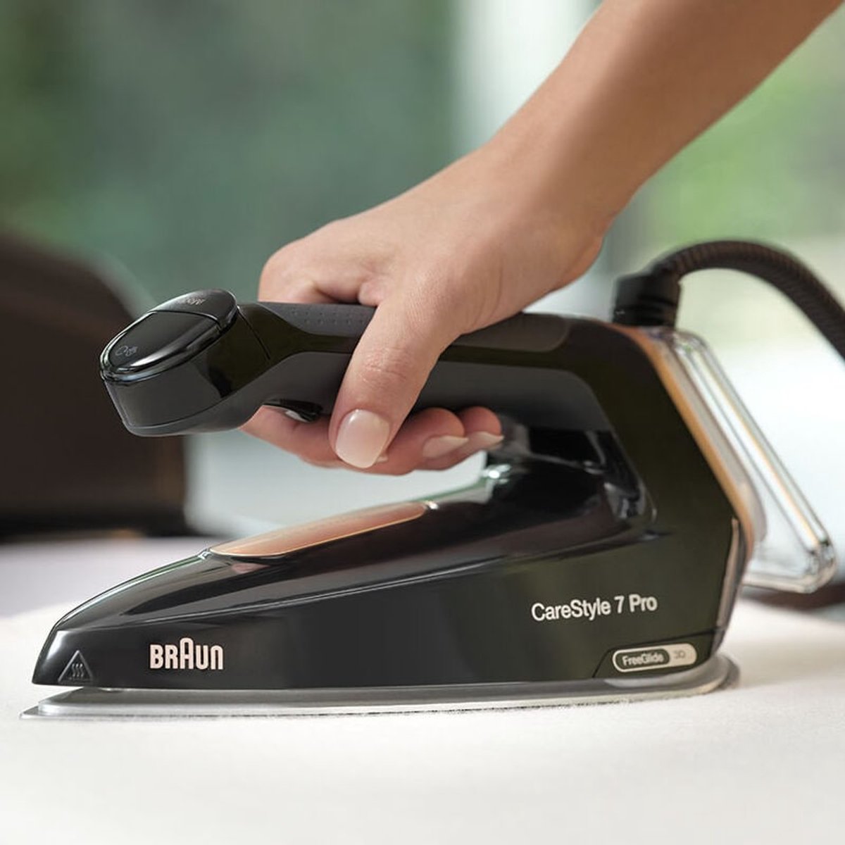 Braun CareStyle 7 Pro IS7286BK - Stoomgenerator - Automatische Instellingen - Halveert Strijktijd - Zwart — afbeelding 5