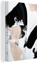 Peinture sur toile Peinture - Abstrait - Design - 80x120 cm - Décoration murale