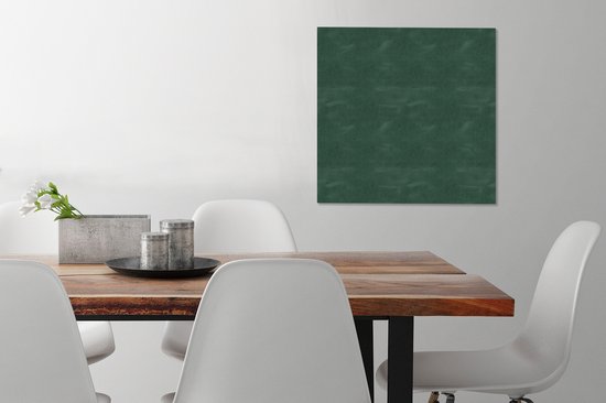 Canvas Schilderij Leer - Structuur - Dieren - 50x50 cm - Wanddecoratie