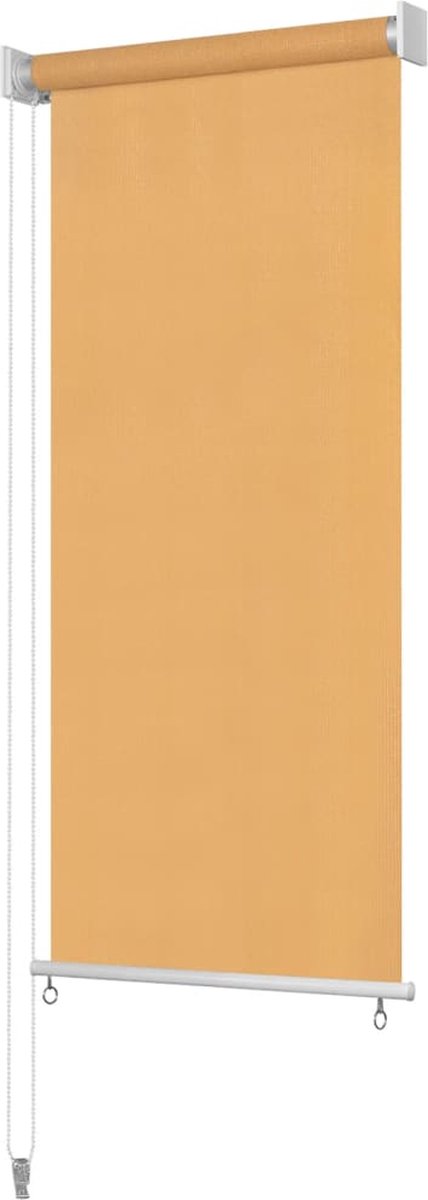 Decoways - Rolgordijn voor buiten 60x230 cm beige
