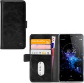 Mobilize Elite Gelly Telefoonhoesje geschikt voor Sony Xperia XZ2 Premium Hoesje Bookcase Portemonnee - Zwart