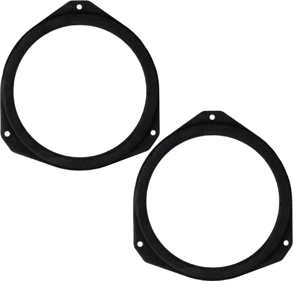MDF 165mm Luidsprekerhouders - Alfa Romeo Giulietta (na 2010), Mito (na 2008) - Voor- en achter