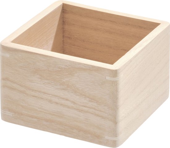 5Five - Boîte de rangement Design en bois - 30,5 x 30,5 cm