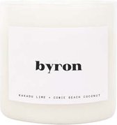 Sunnylife - Candles & Fragrance Kaars Klein Byron - Kokosnoot Wax - Wit