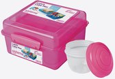 Sistema Vibe Lunch lunchbox Cube met yoghurtpotje 2L