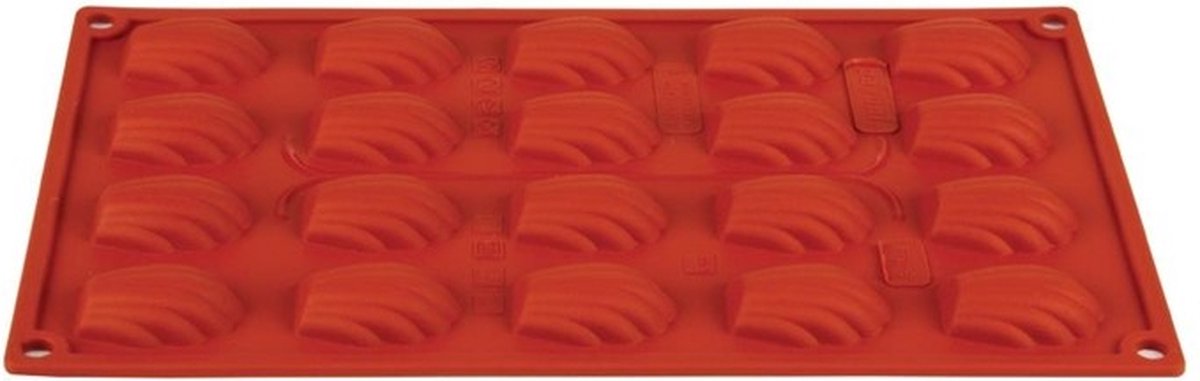 Pavoni Formaflex siliconen bakvorm 20 mini-madeleines