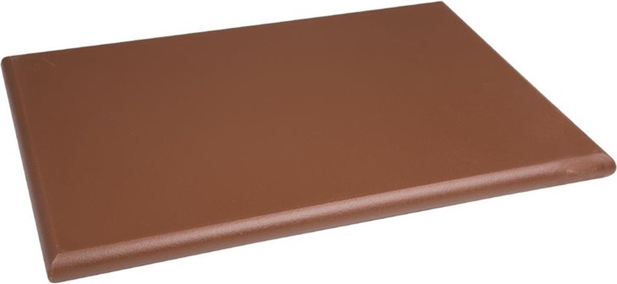 Hygiplas Kleurcode Snijplank Bruin 450x300x25mm J035 - Dikke Plank - Horeca