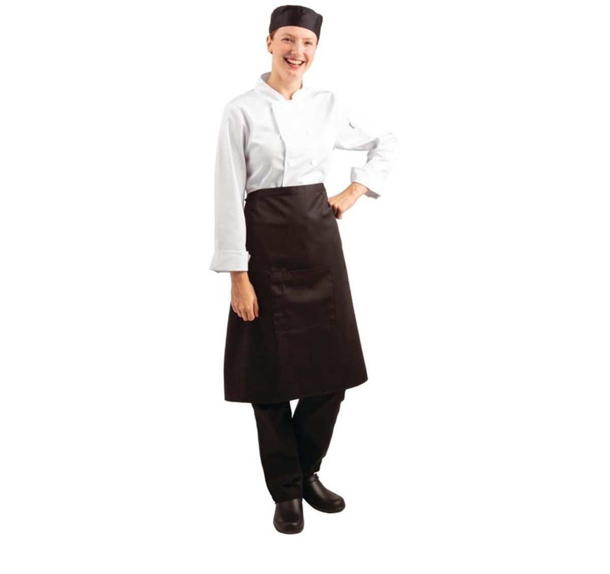 Whites standaard bistrosloof zwart