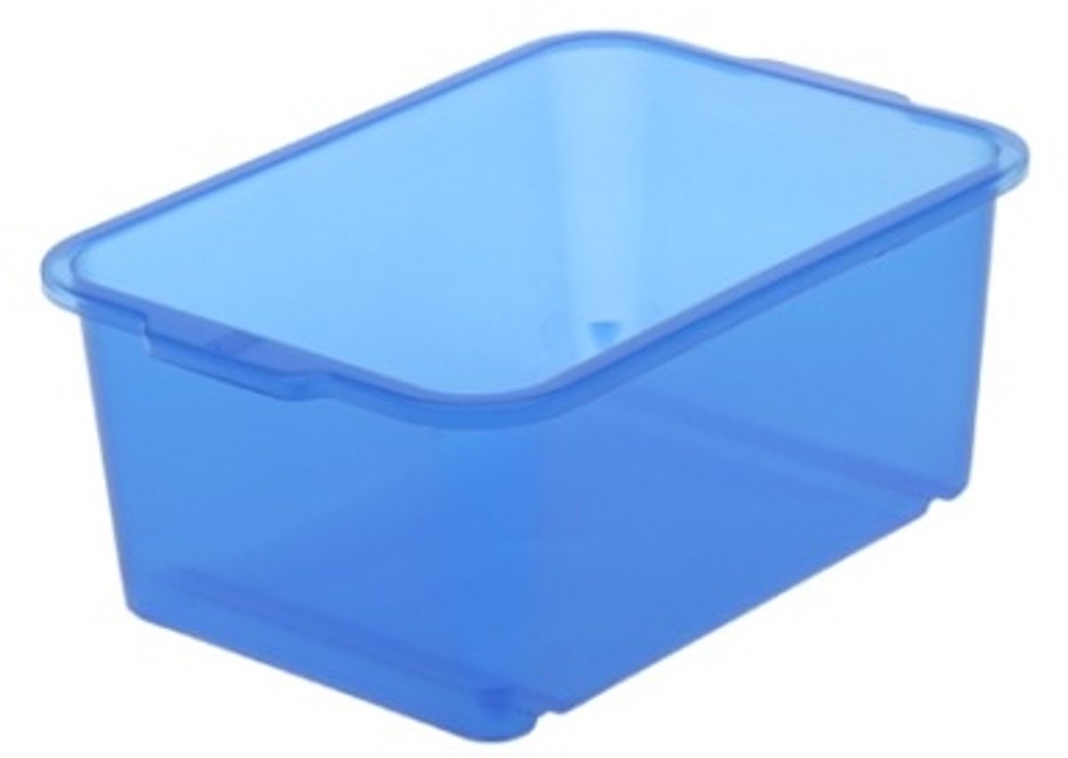 Mand Gesloten 25x17x10 - 2,8 L Transparant Ok Keeeper 10130